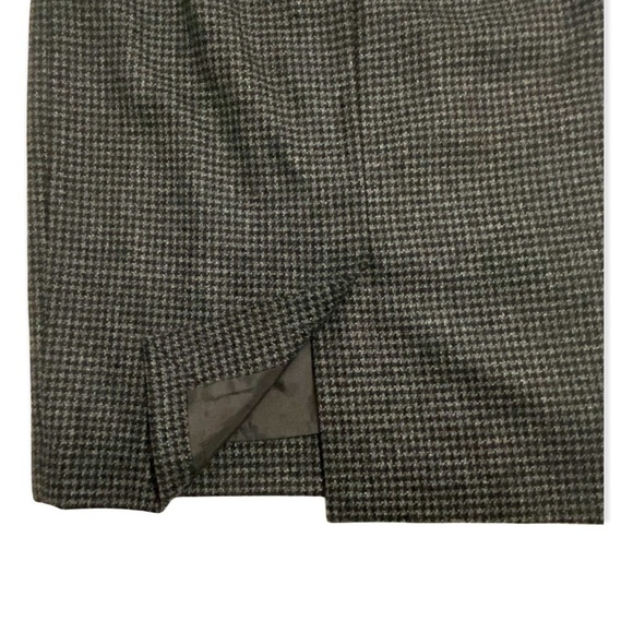 Moschino‎ Cheap and chic houndstooth check wool blend pencil skirt size 12 - Picture 6 of 10